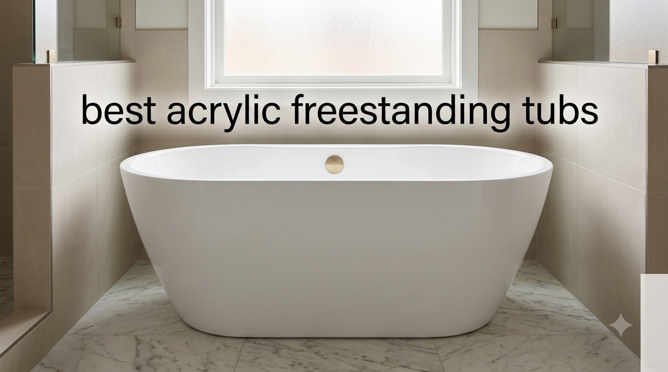 best acrylic freestanding tubs