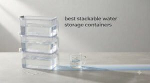 best stackable water storage containers