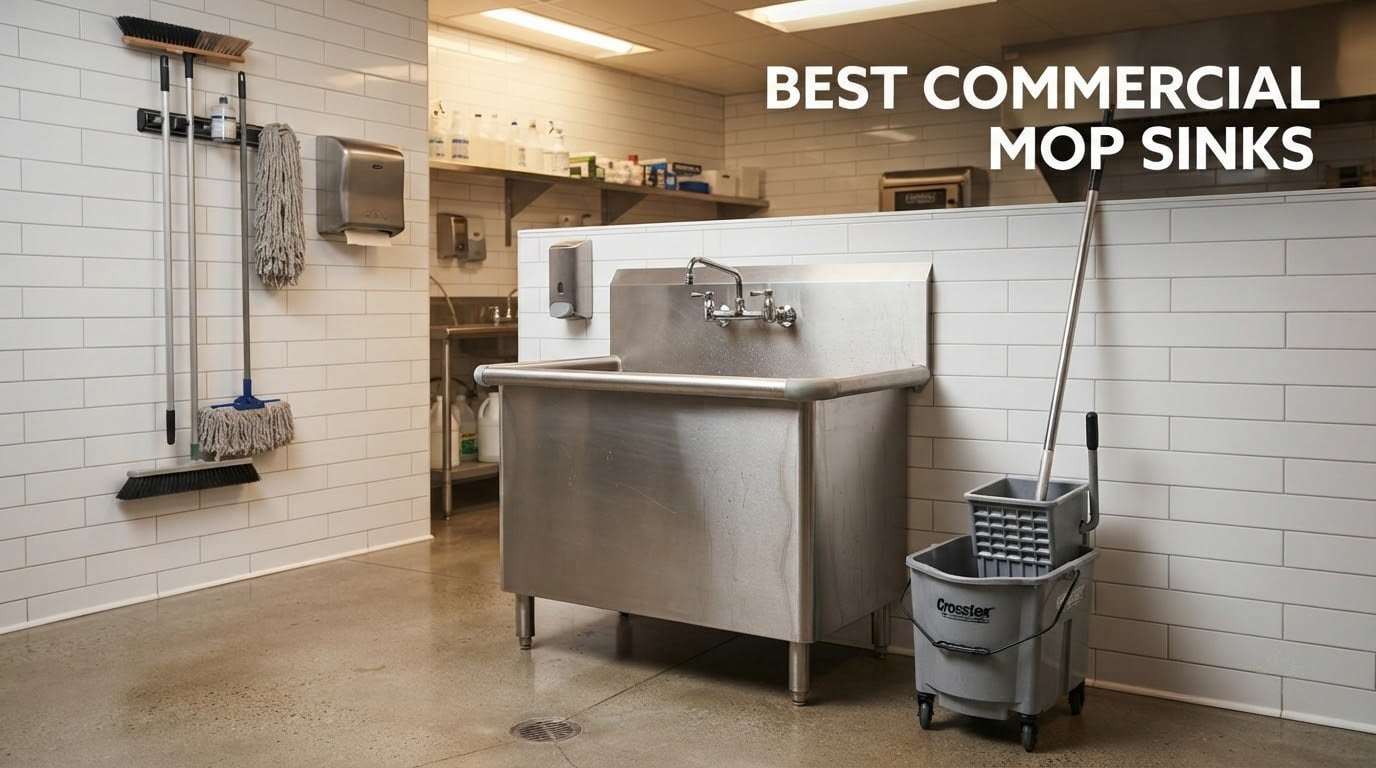best commercial mop sinks