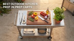 best outdoor kitchen prep carts