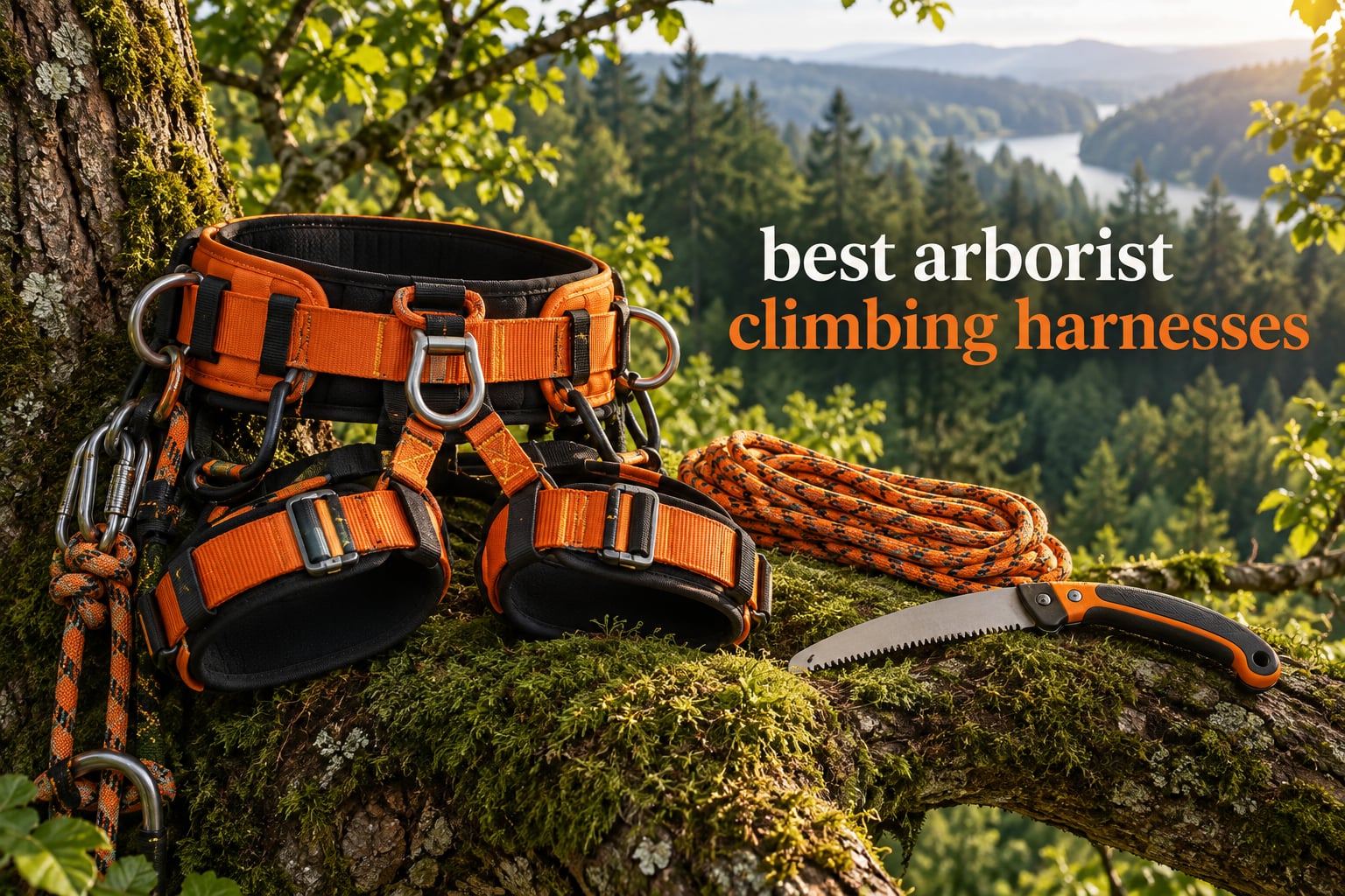 best arborist climbing harnesses