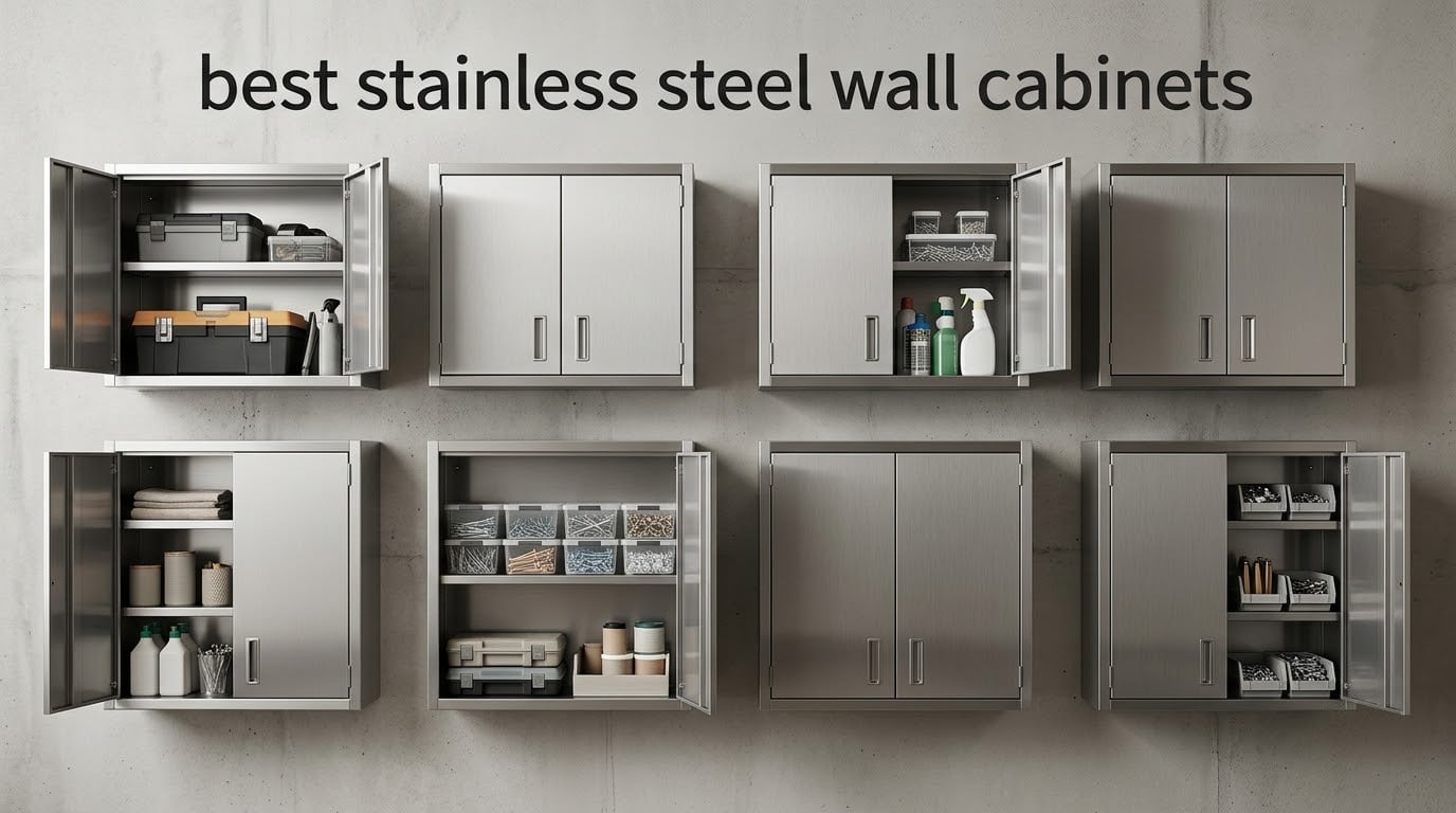 best stainless steel wall cabinets