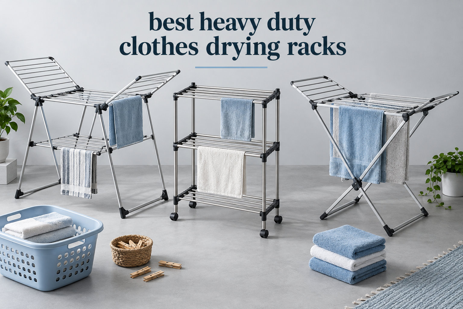 best heavy duty clothes drying racks