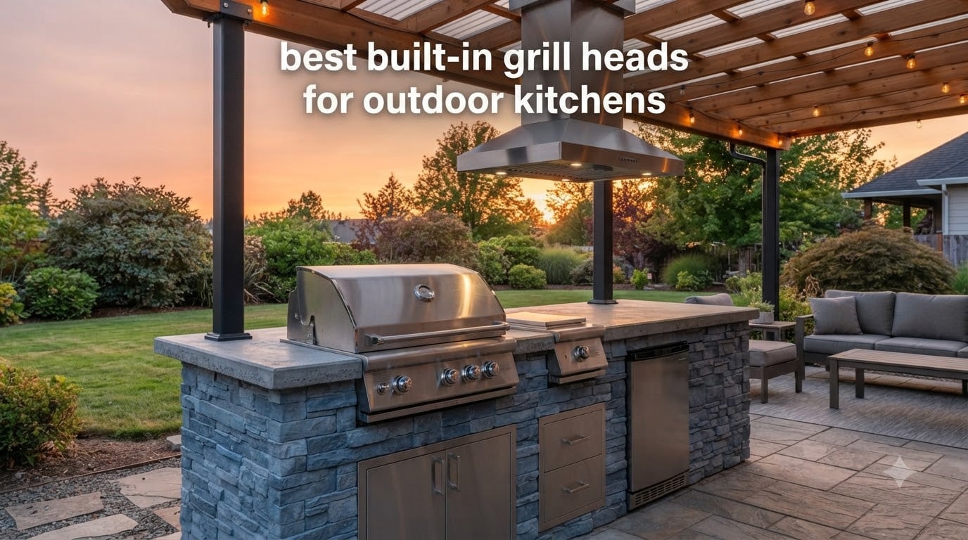 best built-in grill heads for outdoor kitchens