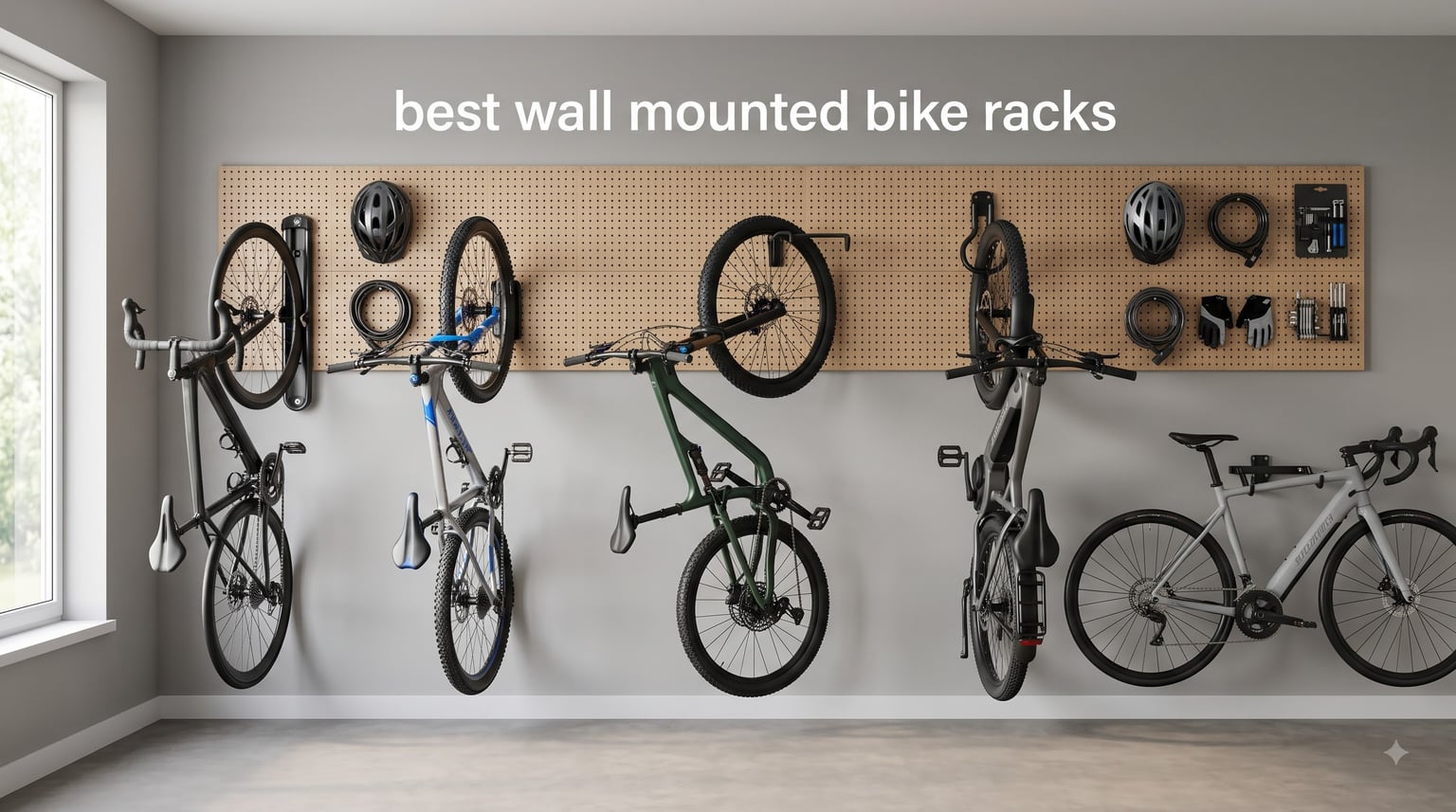best wall mounted bike racks