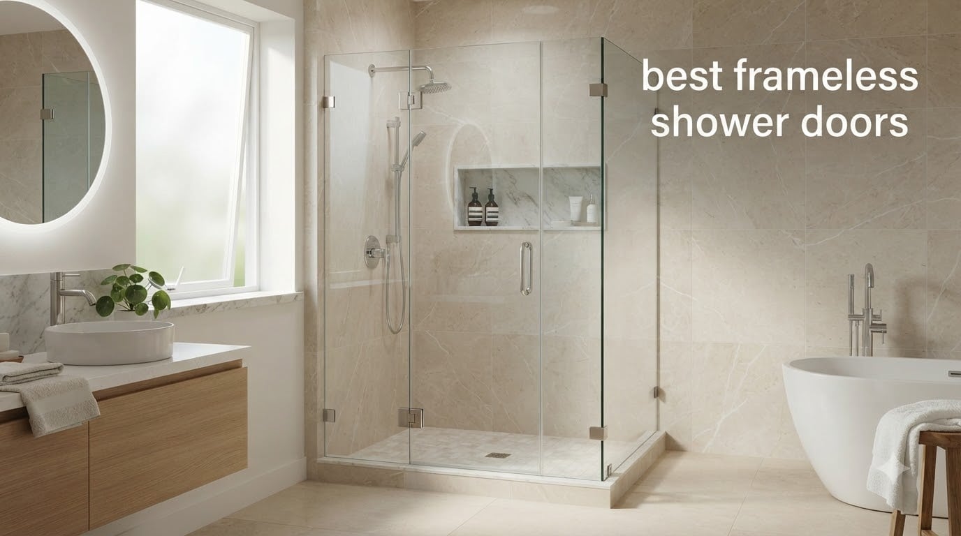 best frameless shower doors