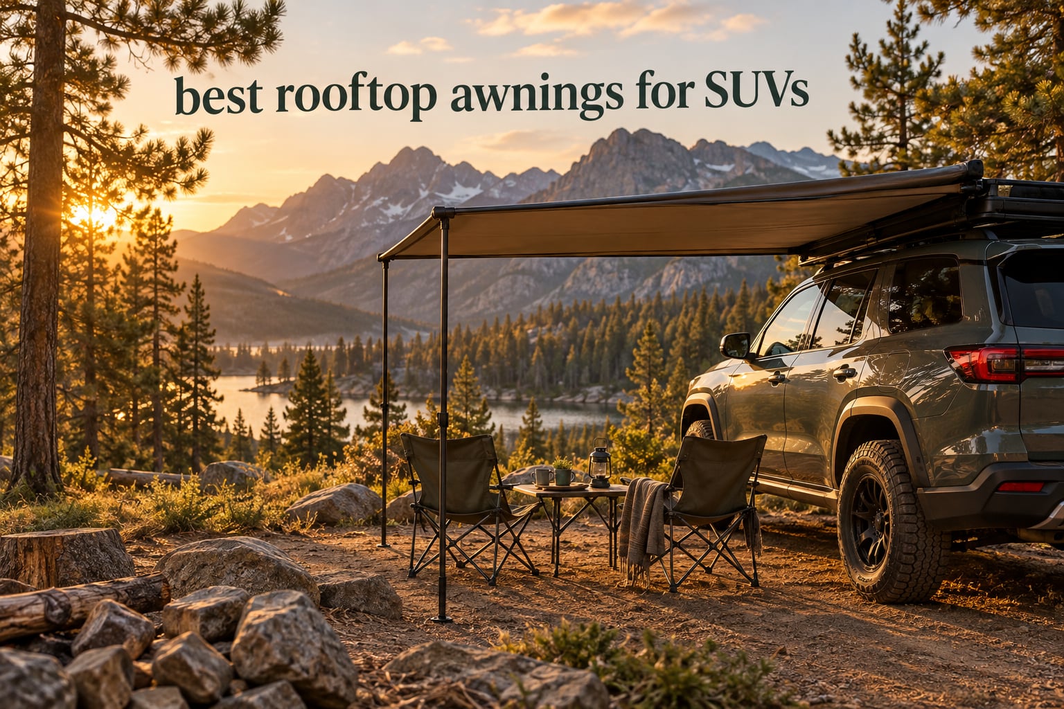 best rooftop awnings for SUVs