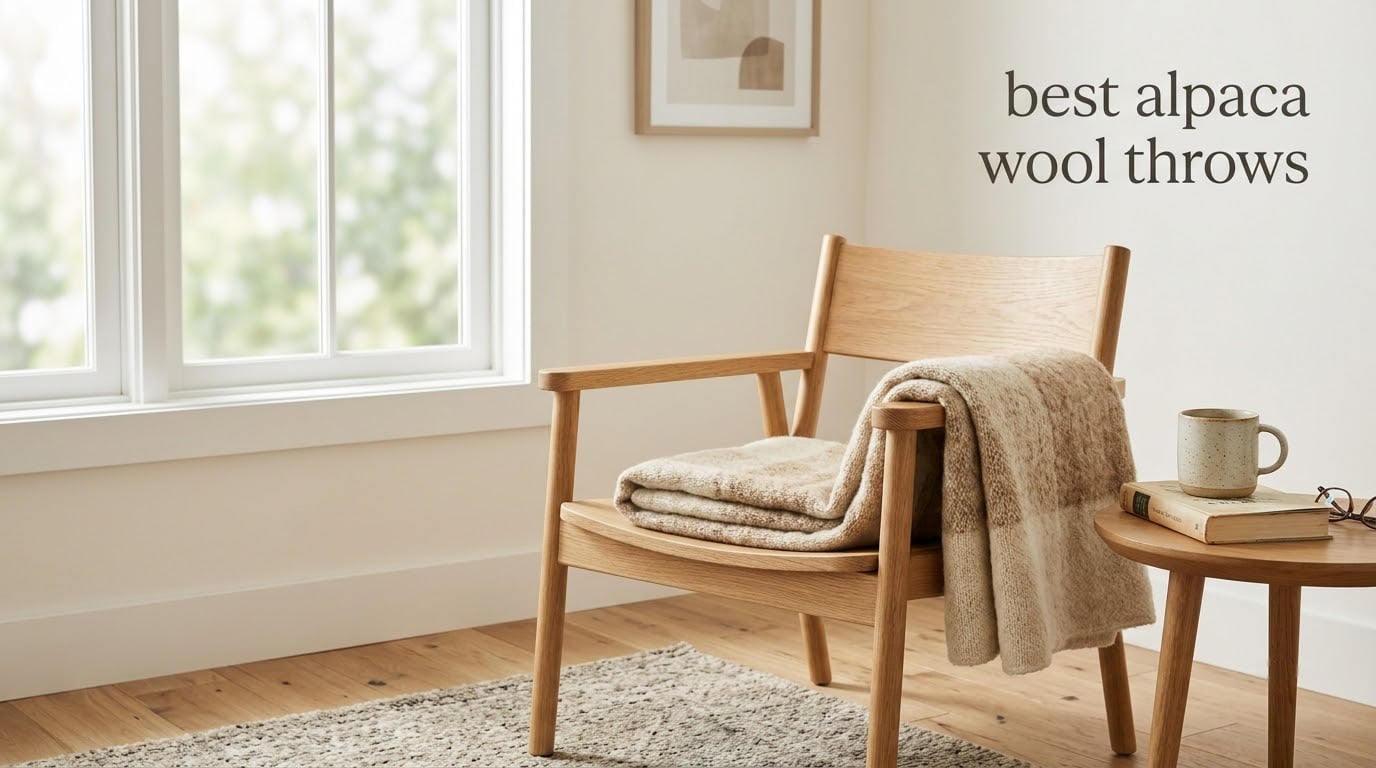 best alpaca wool throws