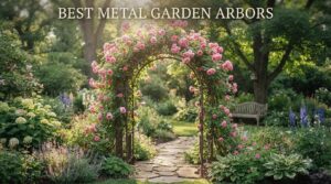 best metal garden arbors