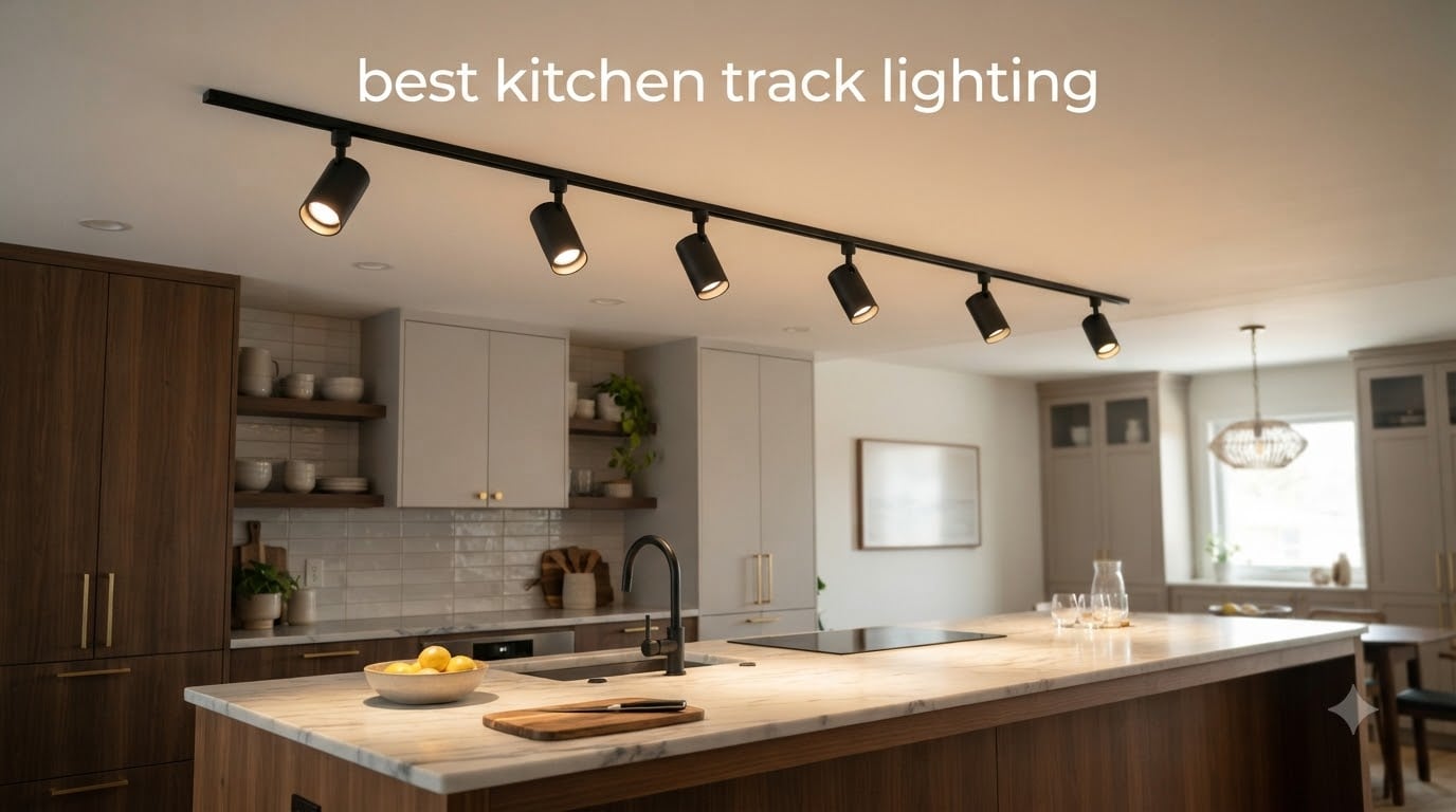 best kitchen track lighting