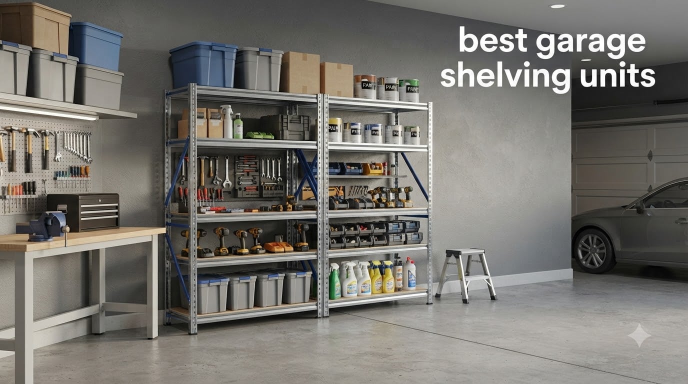 best garage shelving units