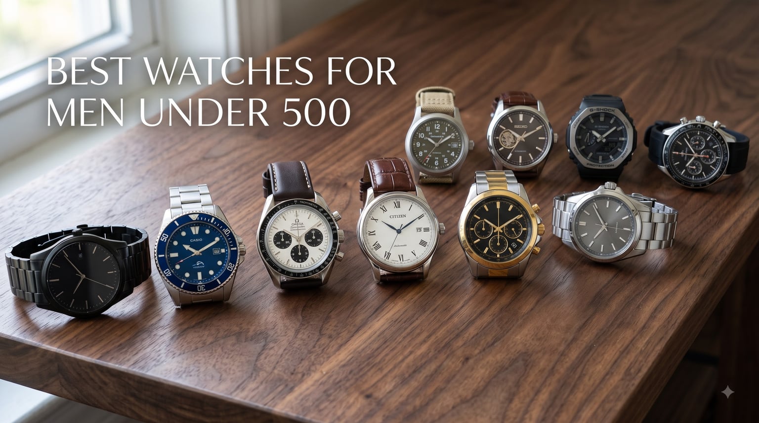 best watches for men under 500