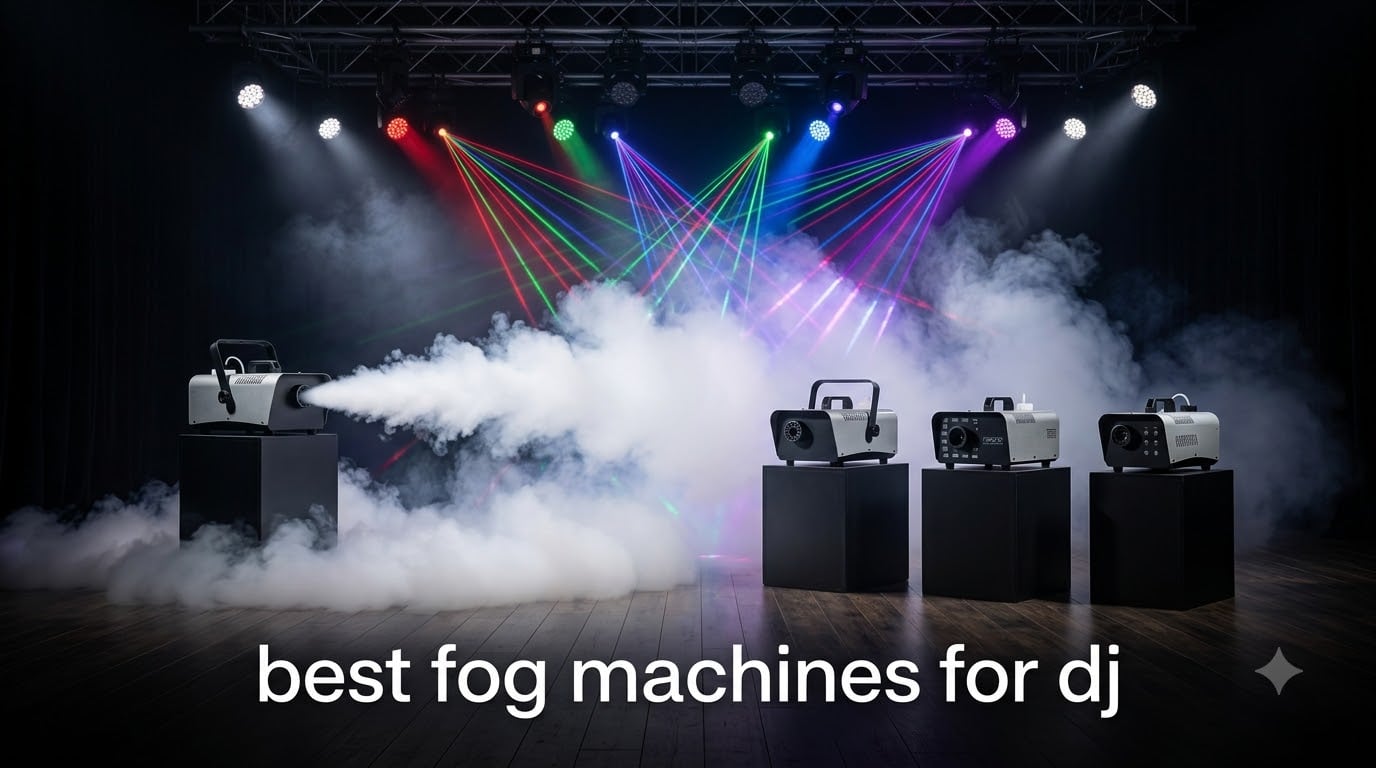 best fog machines for dj