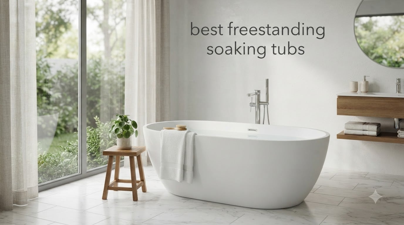 best freestanding soaking tubs