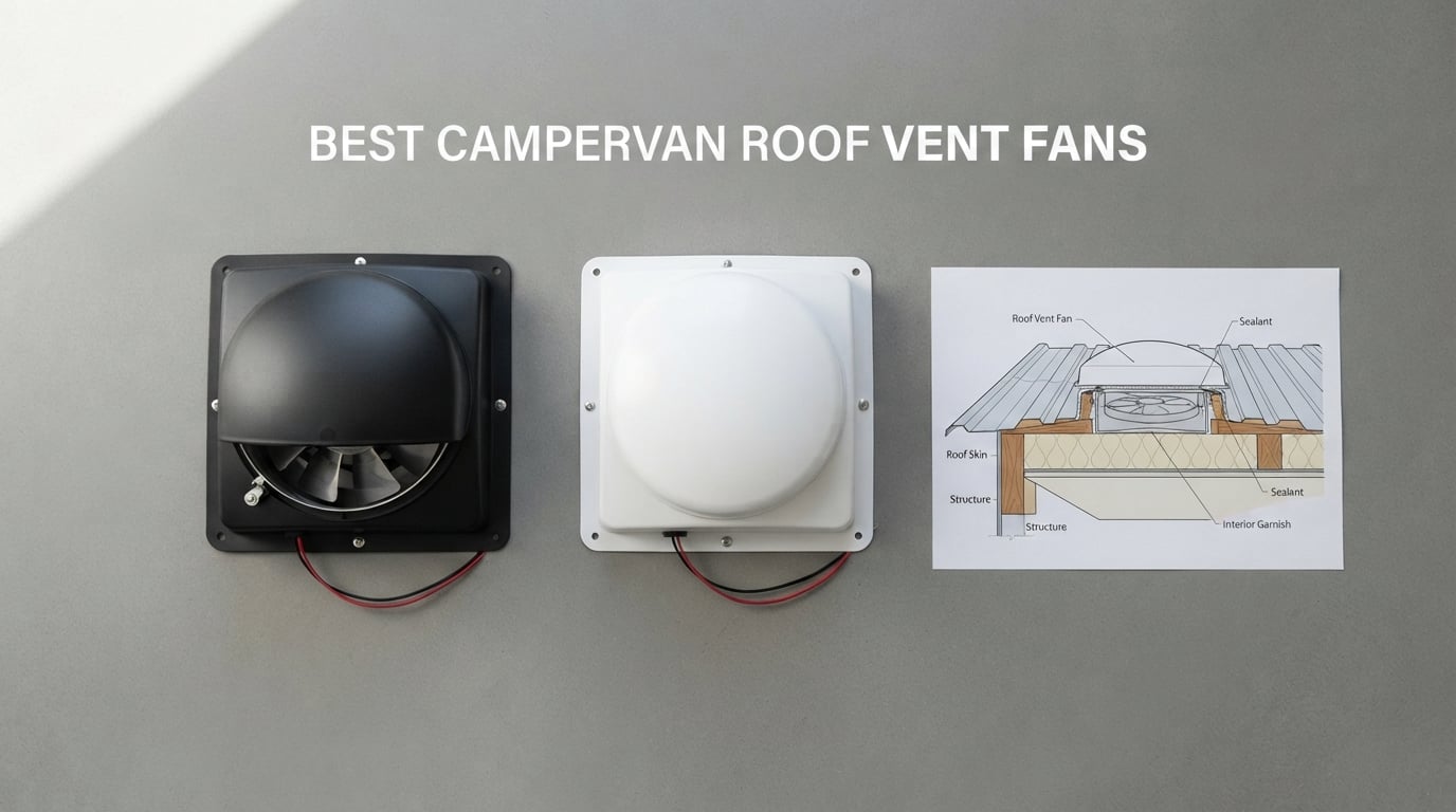 best campervan roof vent fans