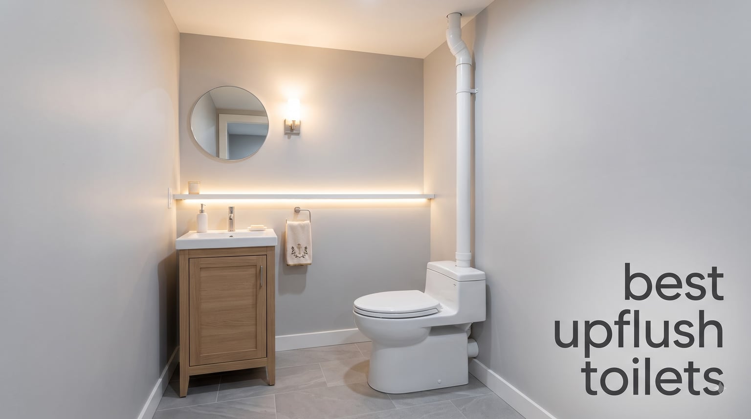 best upflush toilets