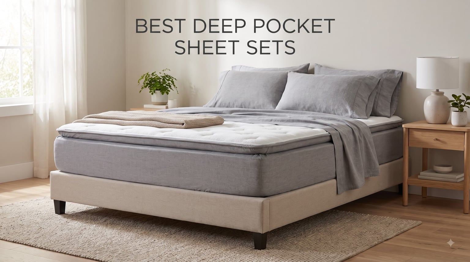 best deep pocket sheet sets
