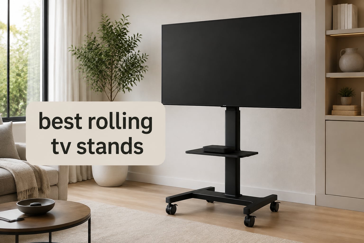 best rolling tv stands