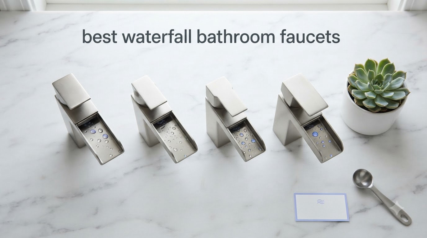 best waterfall bathroom faucets