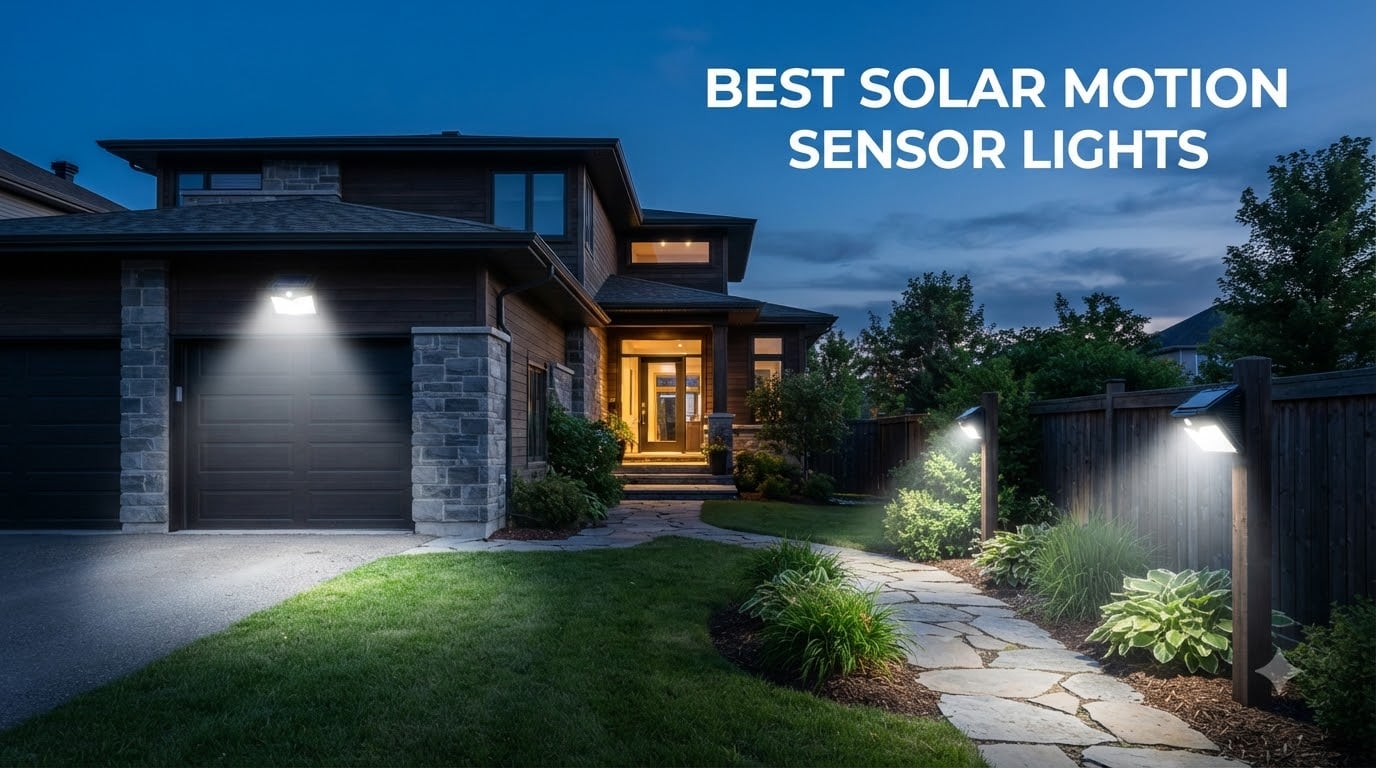 best solar motion sensor lights
