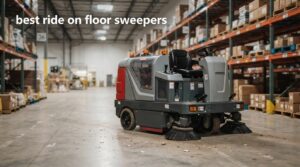 best ride on floor sweepers