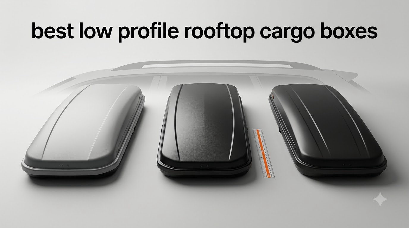 best low profile rooftop cargo boxes
