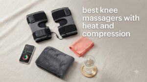 best knee massagers with heat and compression