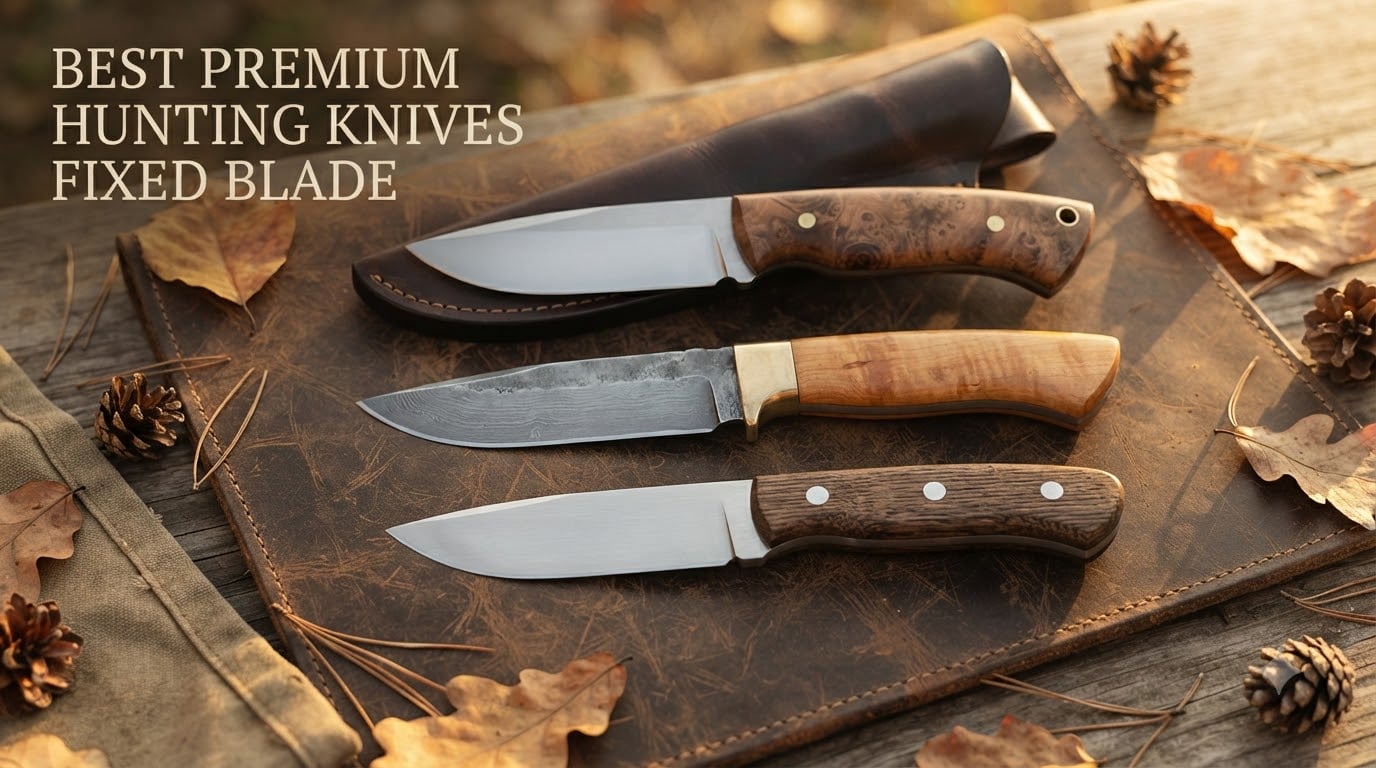 best premium hunting knives fixed blade