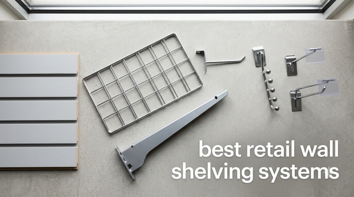 best retail wall shelving systems
