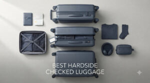 best hardside checked luggage