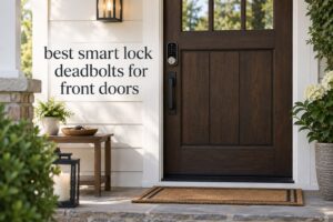 best smart lock deadbolts for front doors