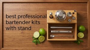 best professional bartender kits with stand
