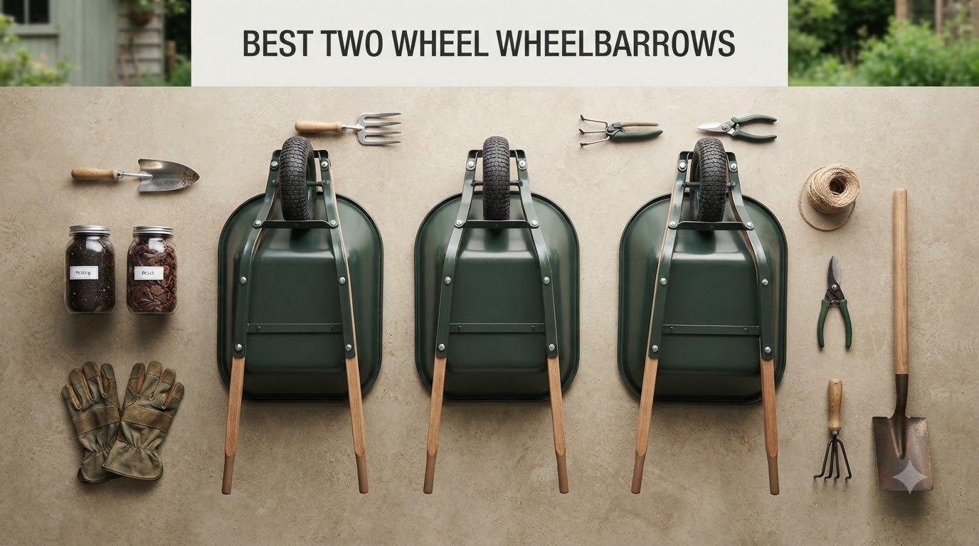 best two wheel wheelbarrows