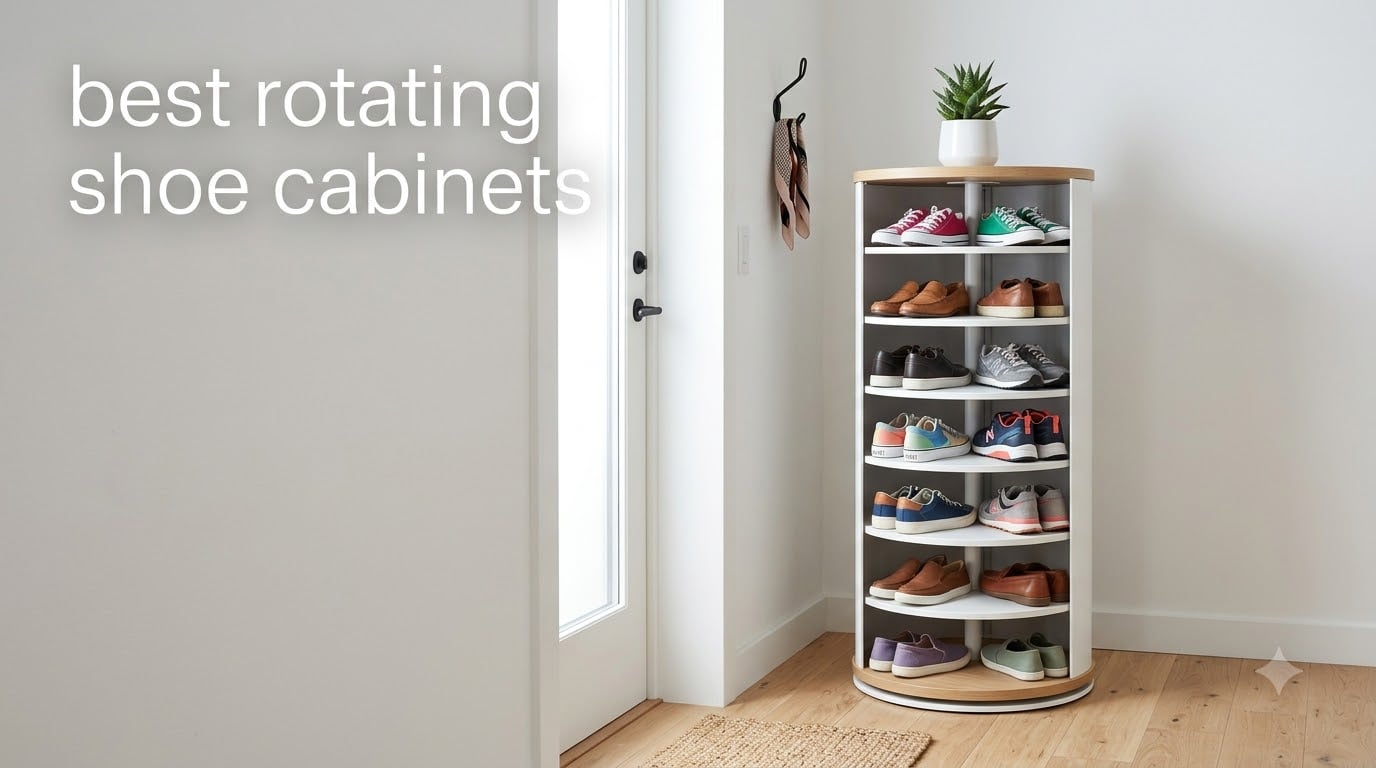 best rotating shoe cabinets