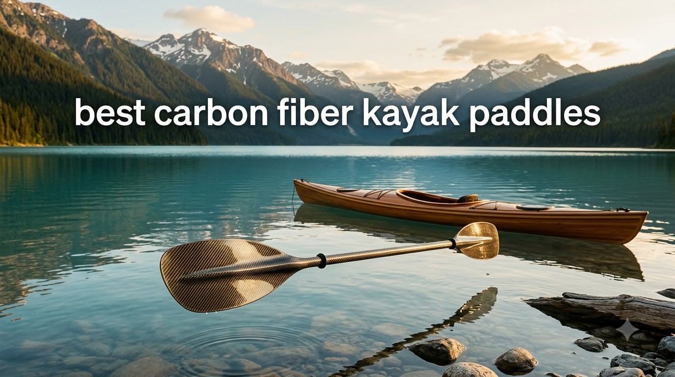 best carbon fiber kayak paddles