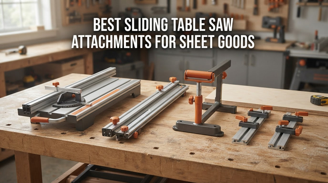 best sliding table saw attachments for sheet goods