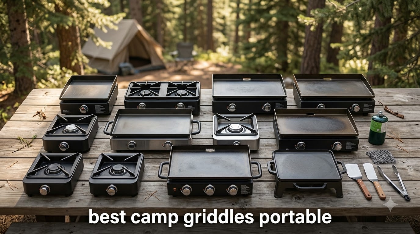 best camp griddles portable