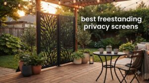 best freestanding privacy screens