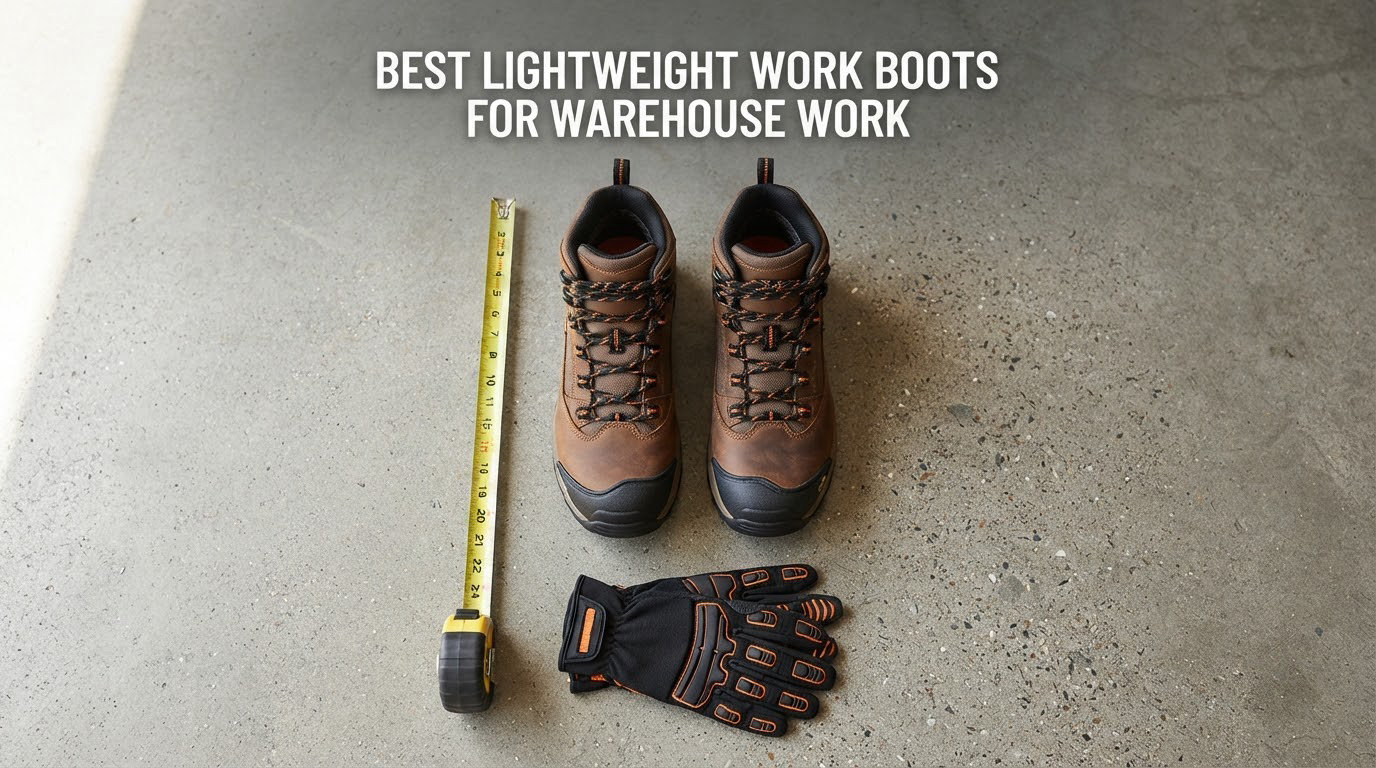 best lightweight work boots for warehouse work