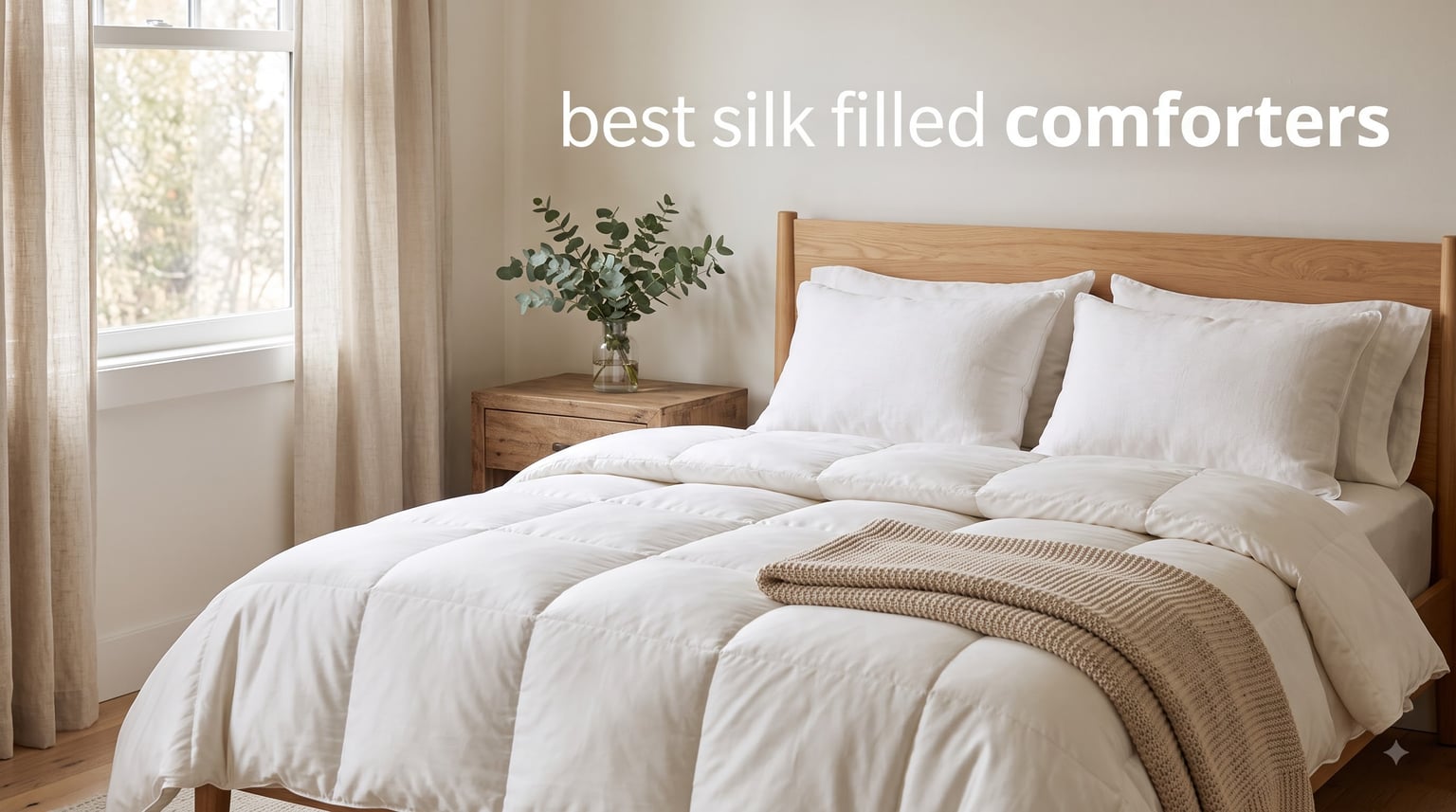best silk filled comforters