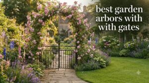 best garden arbors with gates