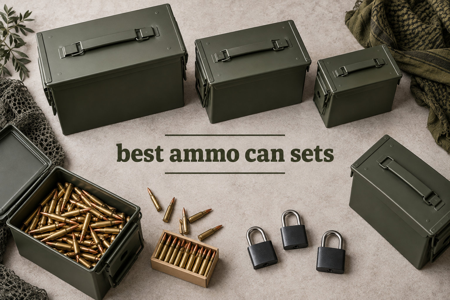 best ammo can sets