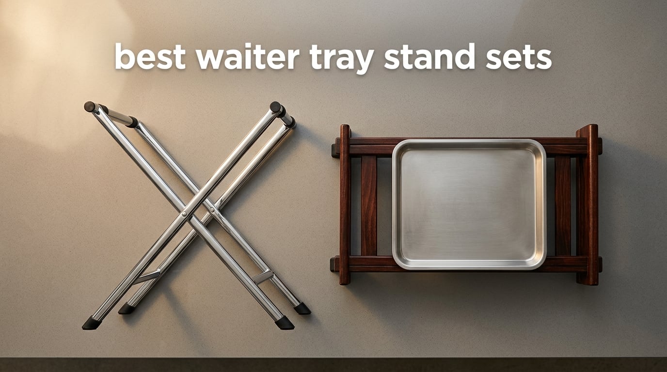 best waiter tray stand sets