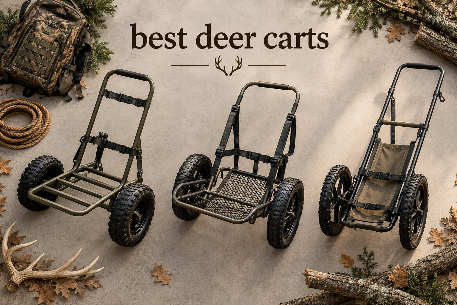 best deer carts