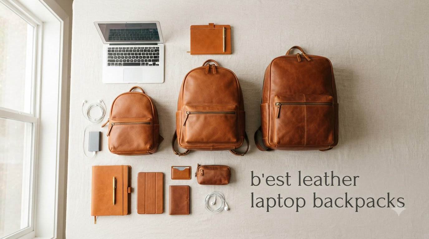 best leather laptop backpacks