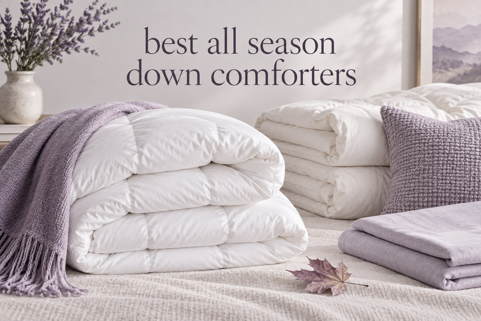 best all season down comforters
