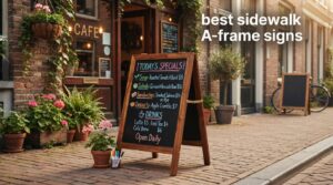 best sidewalk A-frame signs