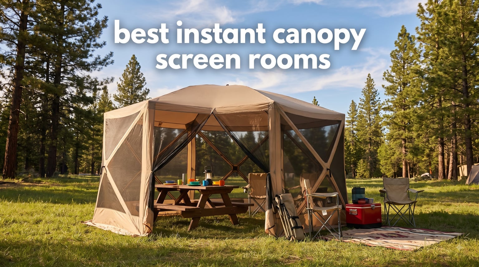 best instant canopy screen rooms