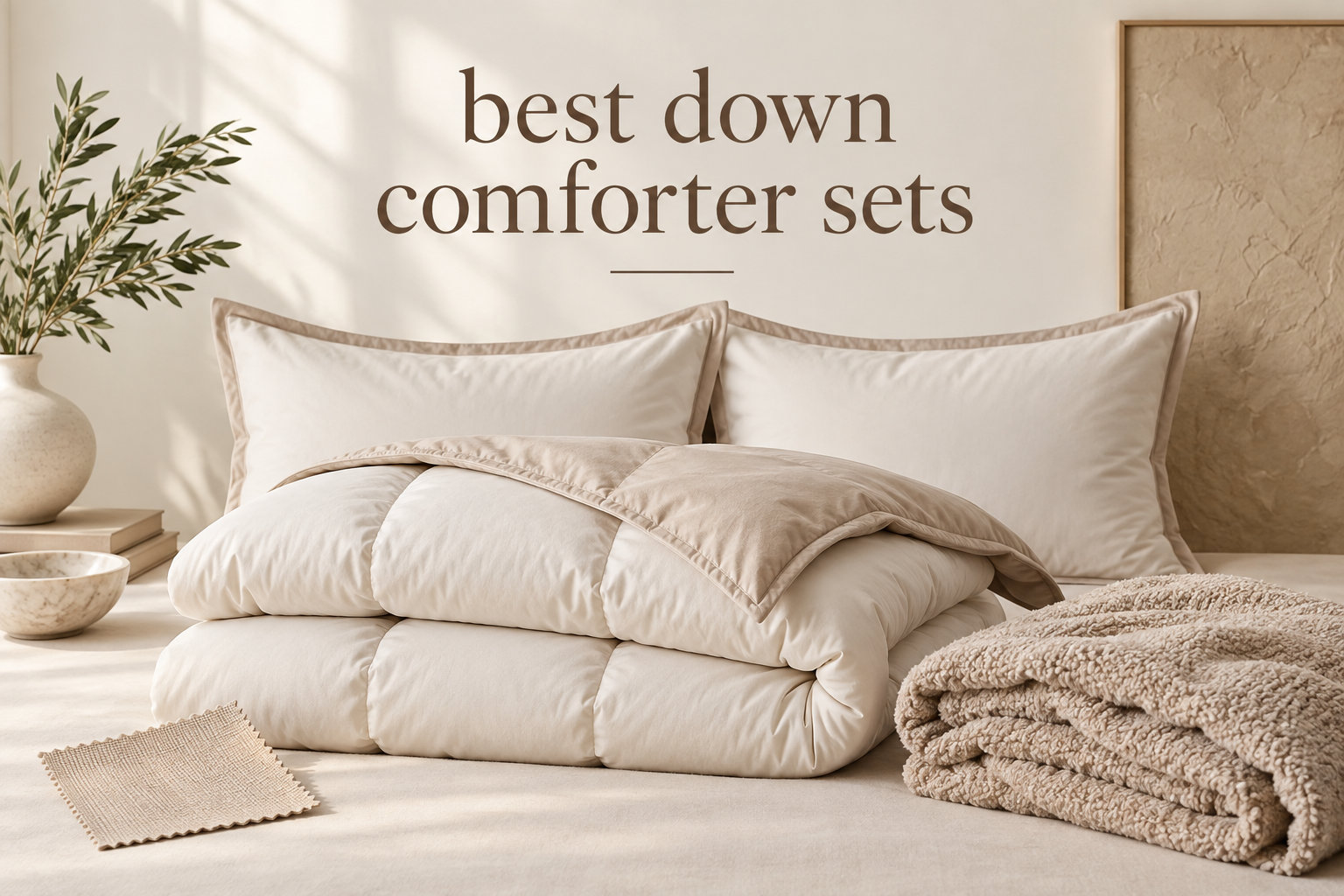 best down comforter sets