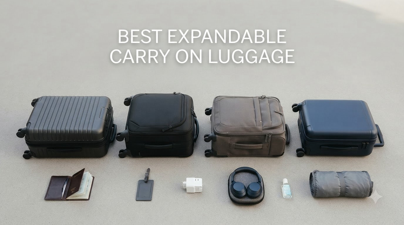 best expandable carry on luggage